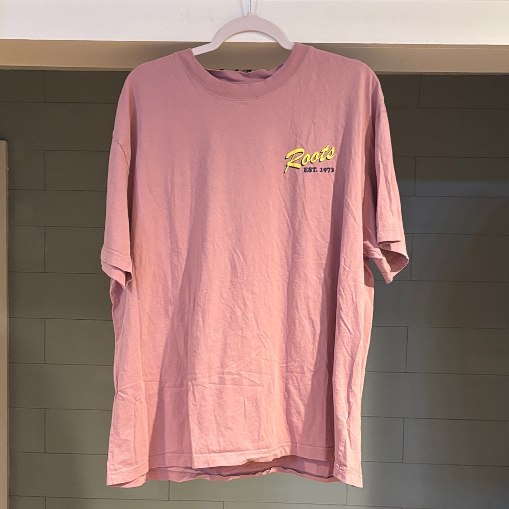 Roots unisex Soft Pink‎ Tee